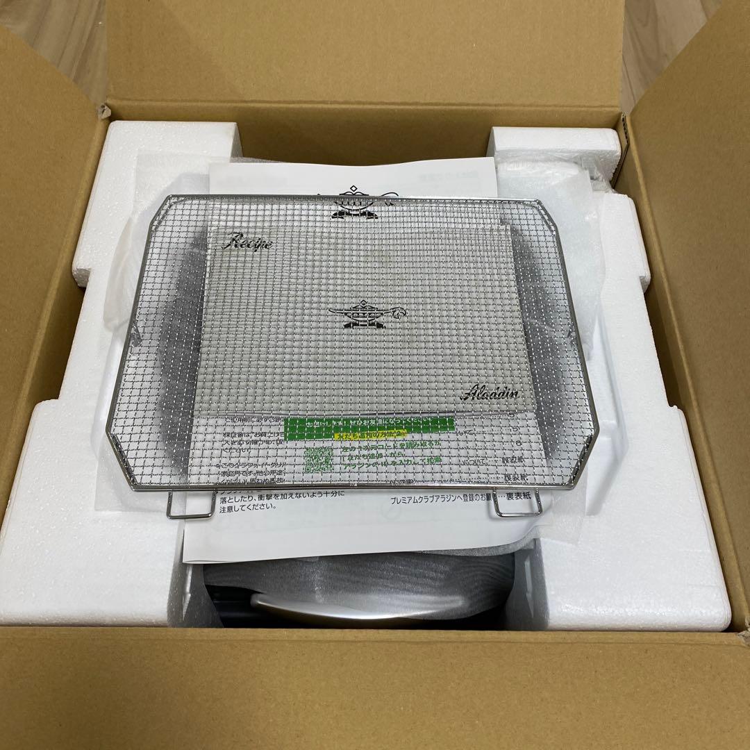アラジン高温トースター グリルパン付 4枚焼き 新品、未使用品