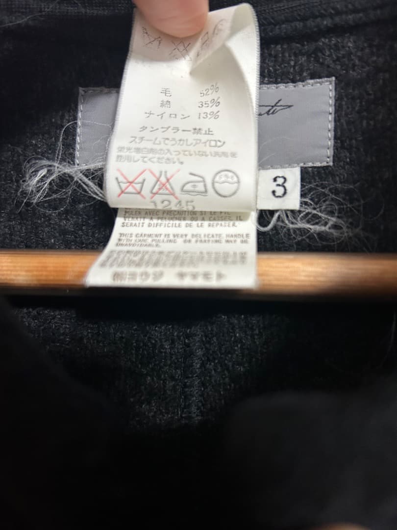 yohji yamamoto pour homme 00aw クチュール