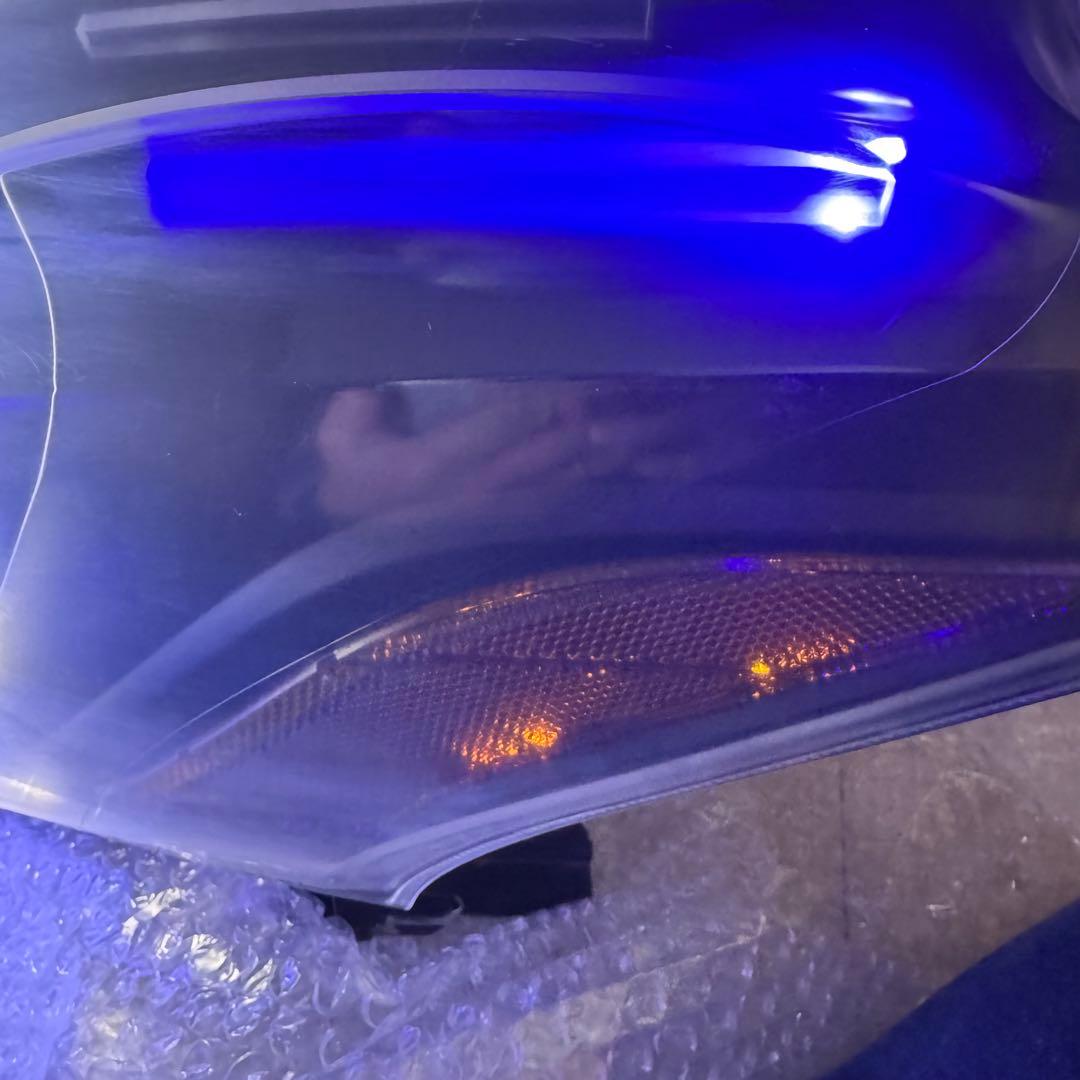 プリウス α 純正 加工品 3連 イカリング付 前期 LED ヘッドライト