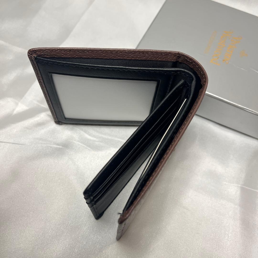 新品 Vivienne Westwood コーヒー 二つ折り財布 バレンタイン