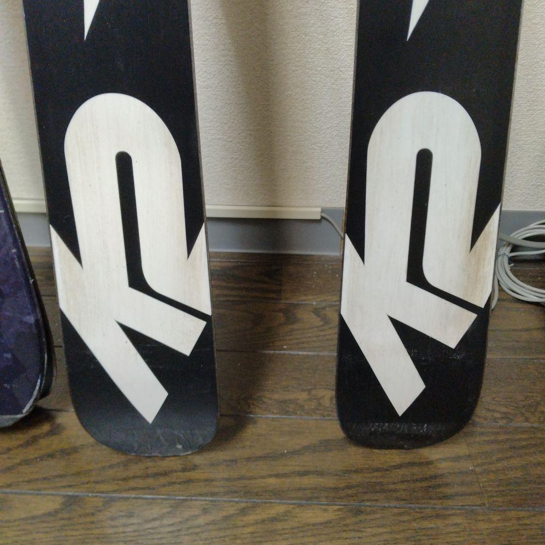 2/12　1000円値下げ　K2 エネミー163 フリースキー　ツインチップ