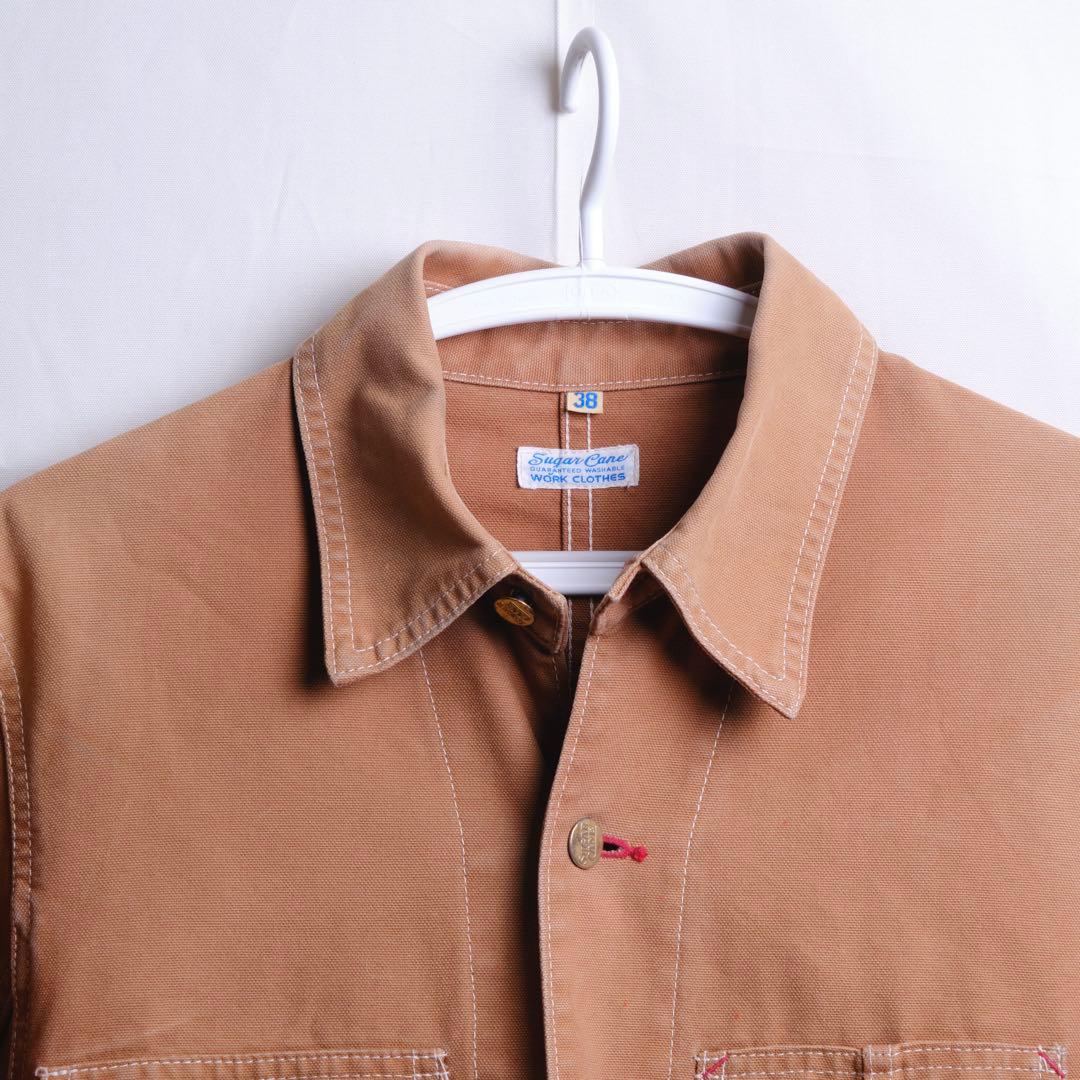 Sugar Cane ベージュ カバーオール 38