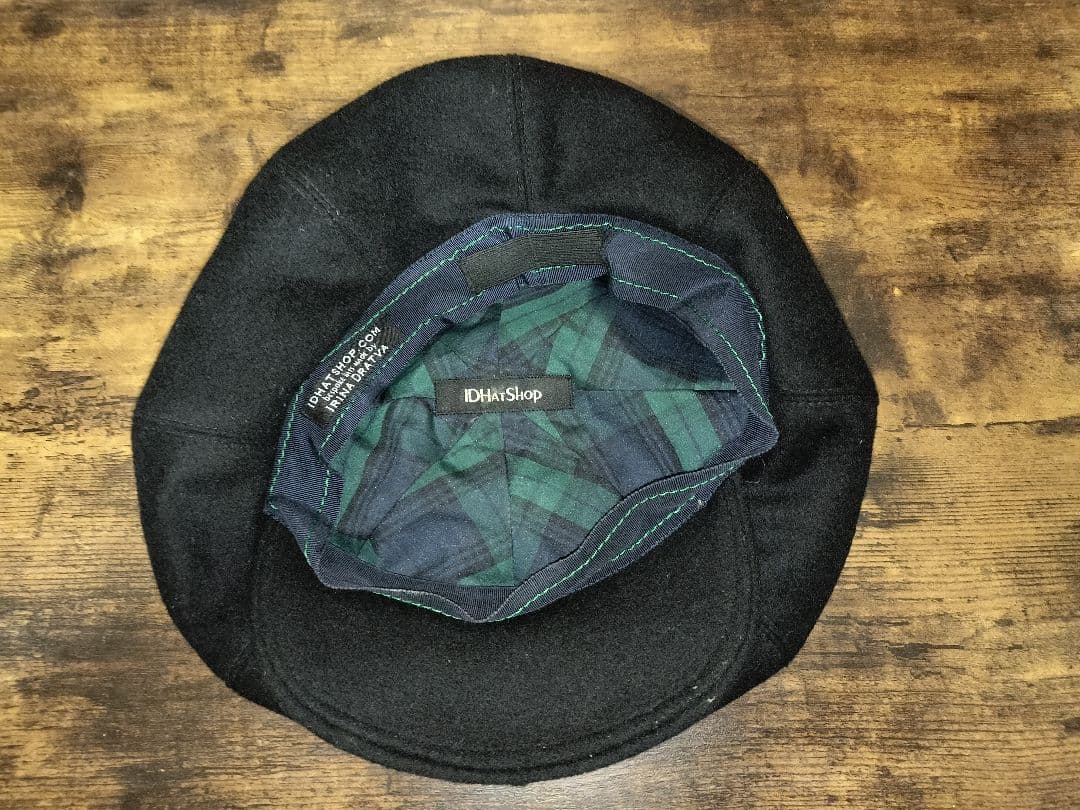 Nikki Sixx Oversized Newsboy Cap カシミヤ製