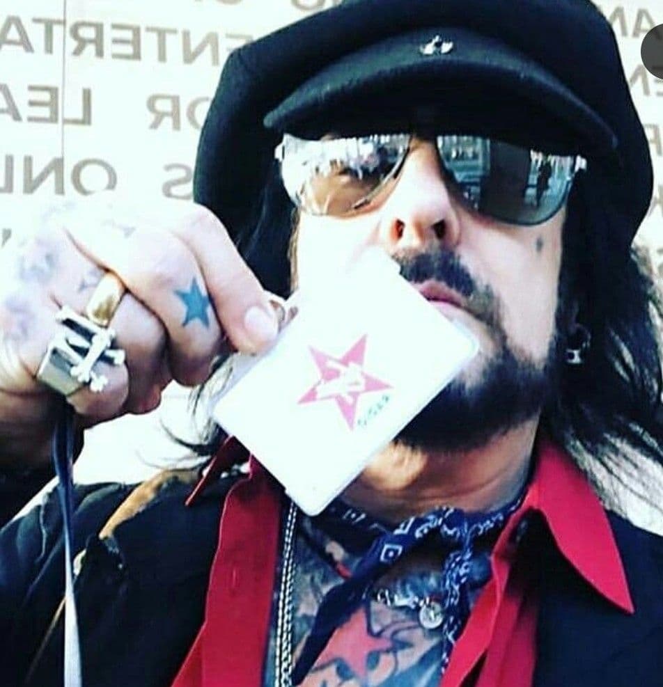 Nikki Sixx Oversized Newsboy Cap カシミヤ製