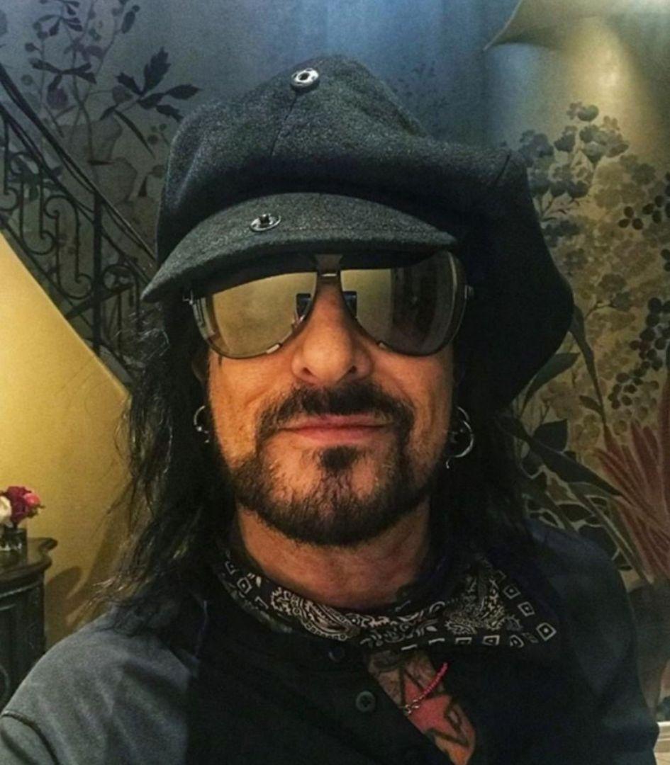 Nikki Sixx Oversized Newsboy Cap カシミヤ製