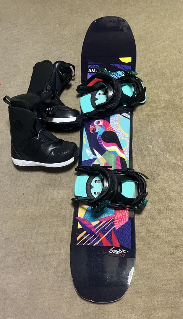 Salomon Grace 110 スノーボードセット