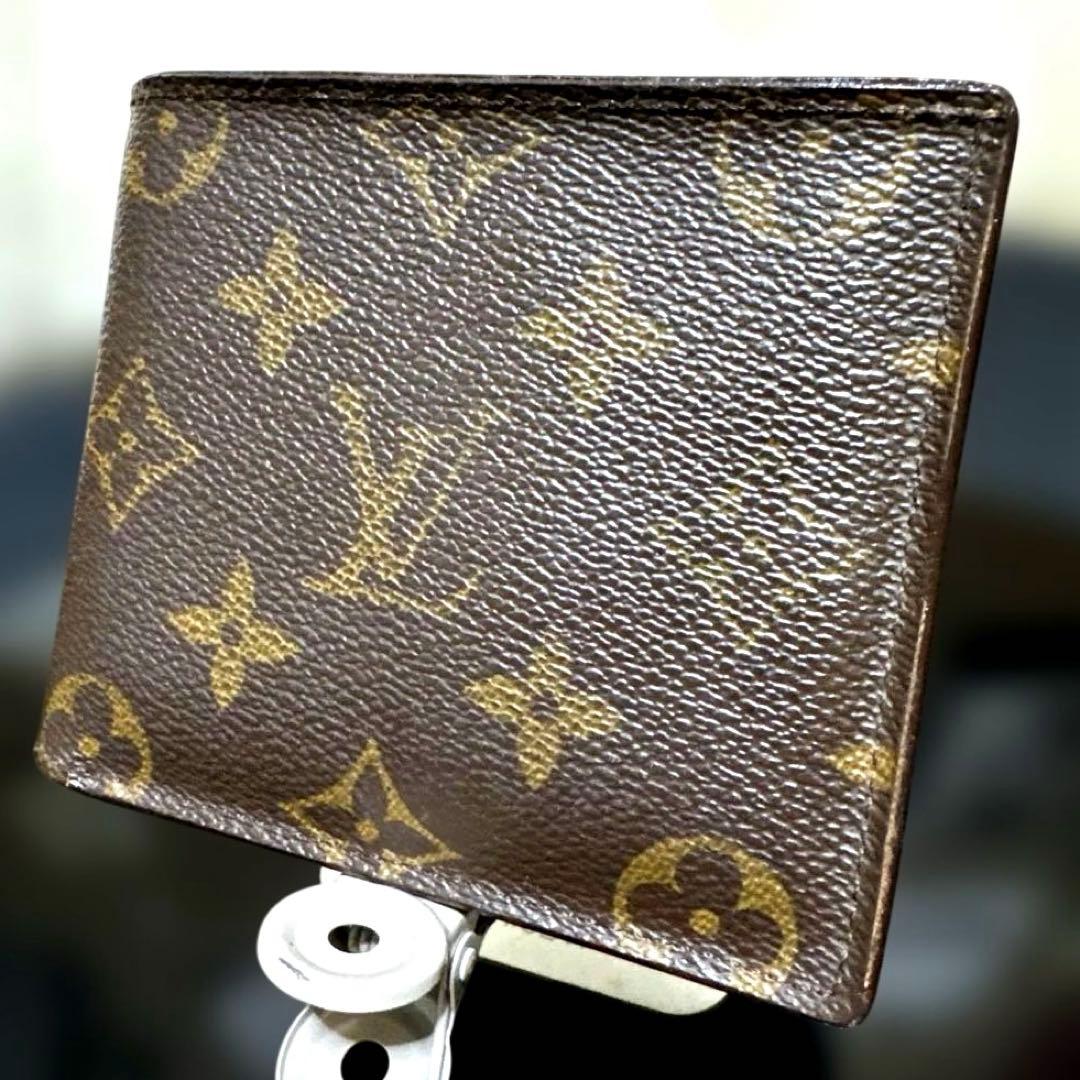 15☆優良品☆ポルトフォイユマルコNM☆ 2つ折り財布★ポケットあり