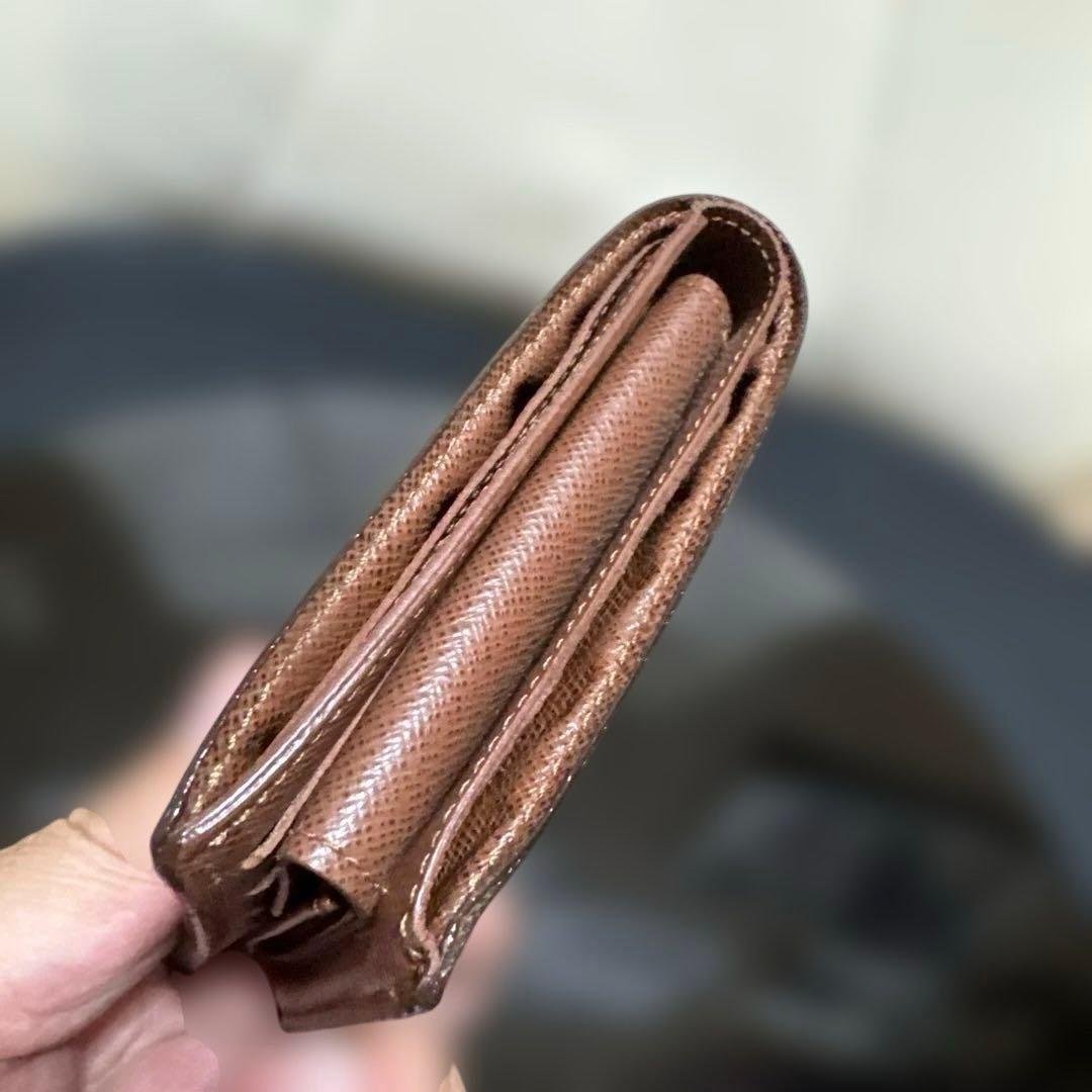 15☆優良品☆ポルトフォイユマルコNM☆ 2つ折り財布★ポケットあり