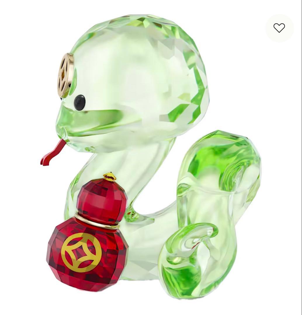 お値下げ‼️スワロフスキー. Asian Symbols キュートスネーク