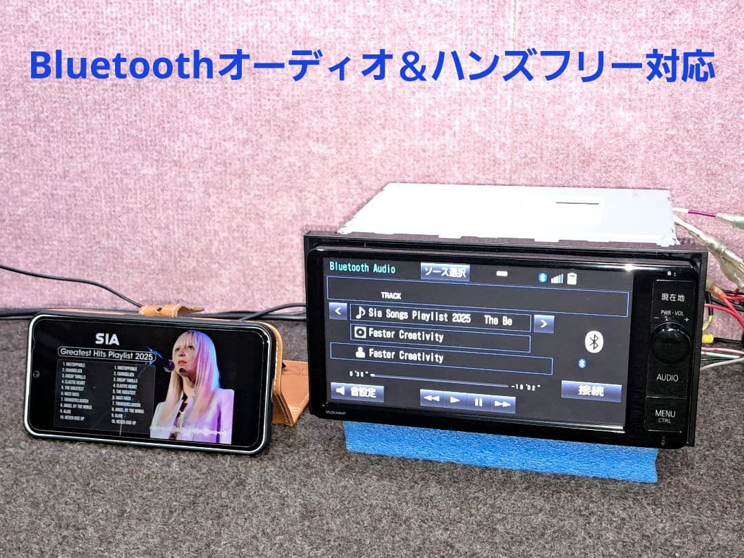 タッチ新!2019年更新地図★トヨタ NSZN-W64T BT・地デジ★動作良好