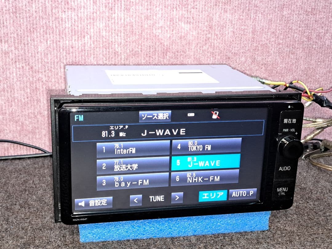 タッチ新!2019年更新地図★トヨタ NSZN-W64T BT・地デジ★動作良好