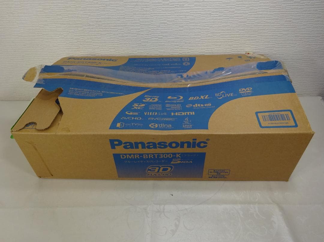 0111Y【未使用】Panasonic ブルーレイレコーダーDMR-BRT300