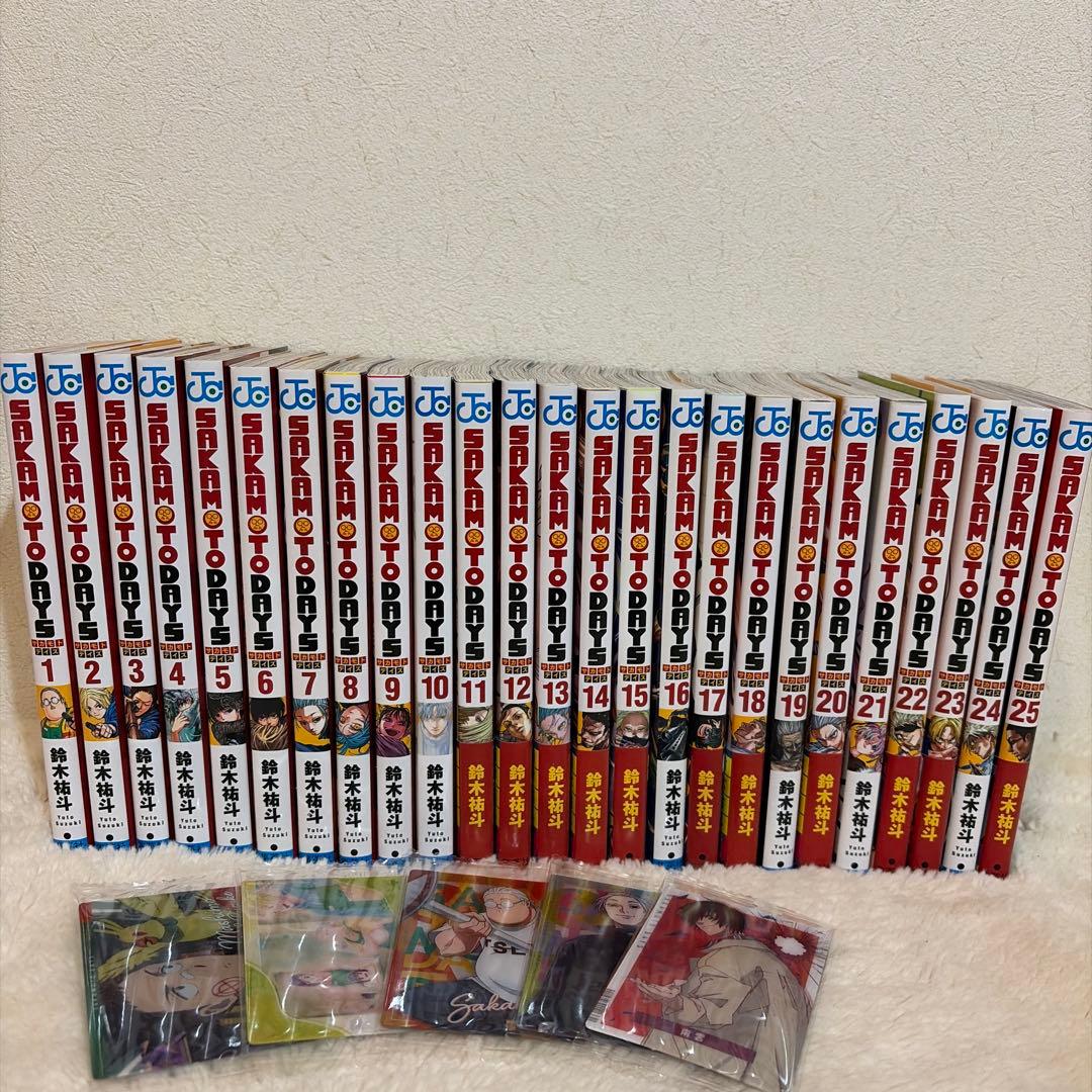 SAKAMOTO DAYS サカモトデイズ　全巻　ウエハースカード5枚付