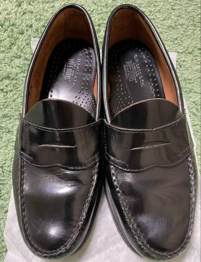 G.H.BASS &CO WEEJUNS ローファーUSA製　7 1/2