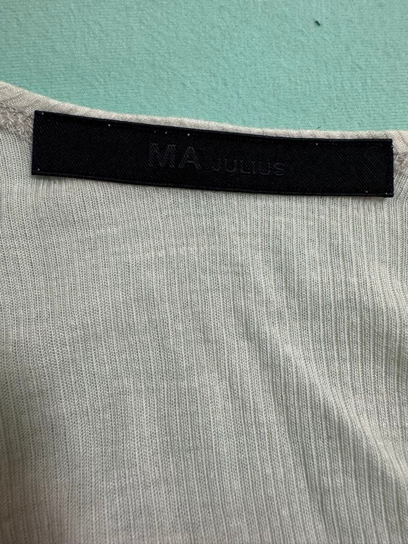 Julius レイヤードドレープタンクトップ