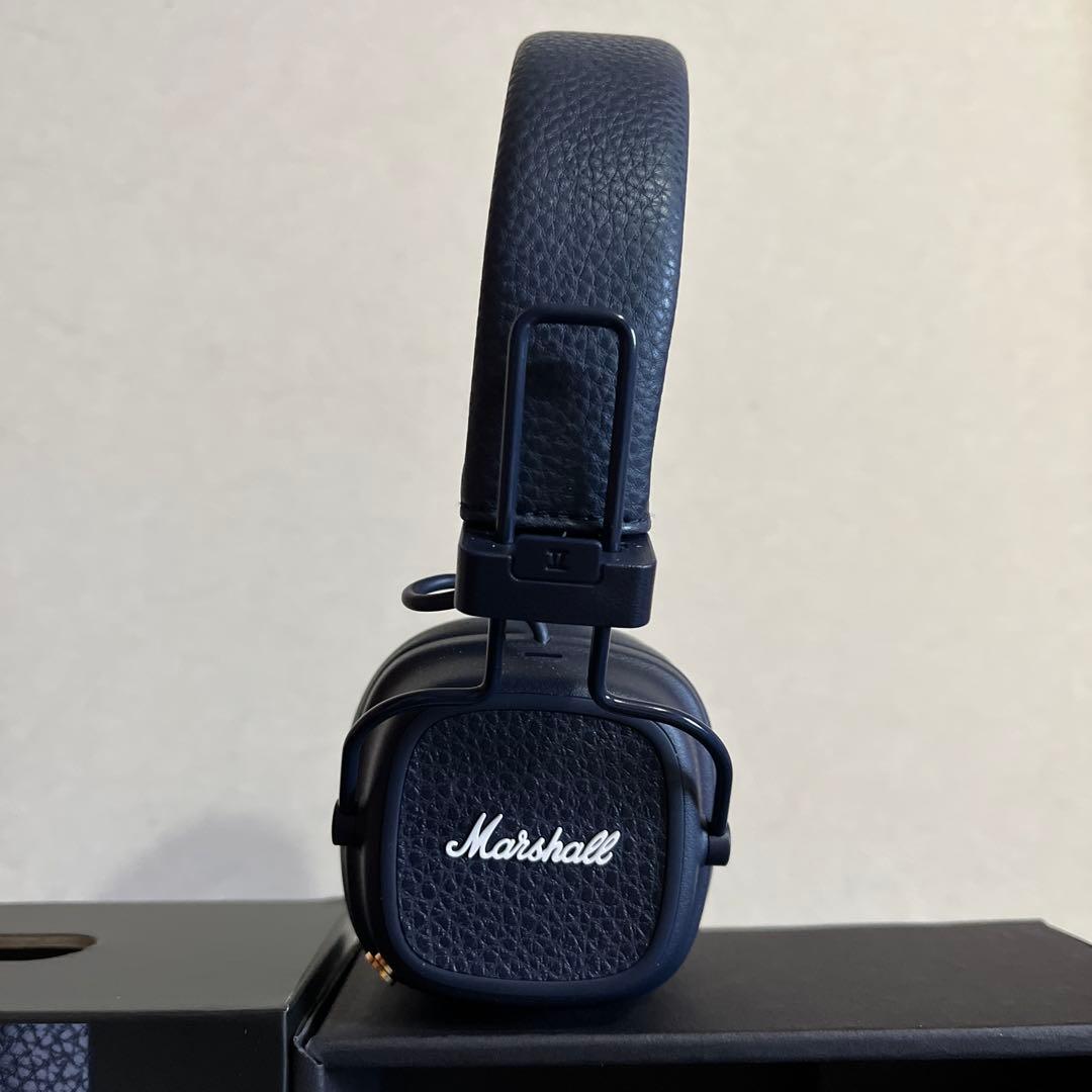 Marshall MajorⅤ ヘッドホン　ネイビー　メジャー5 ほぼ新品　完品