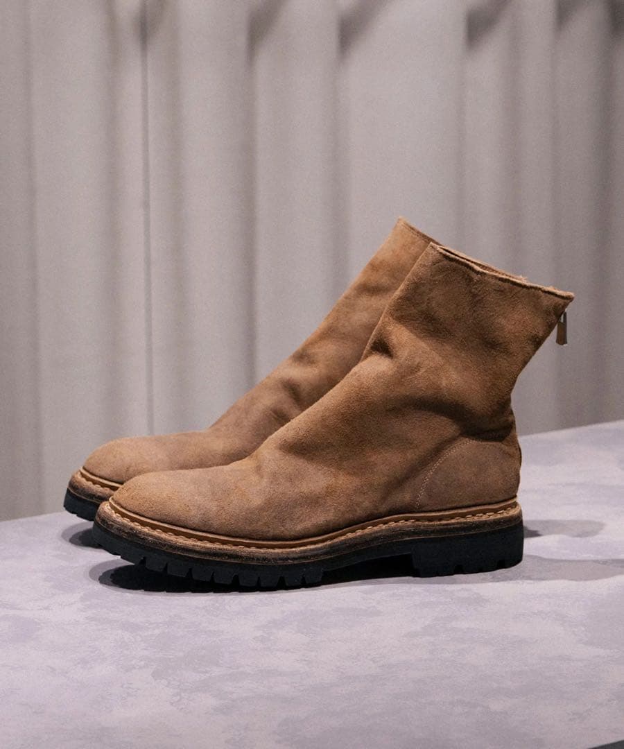COMOLI（コモリ）GUIDI バックジップブーツ　size41