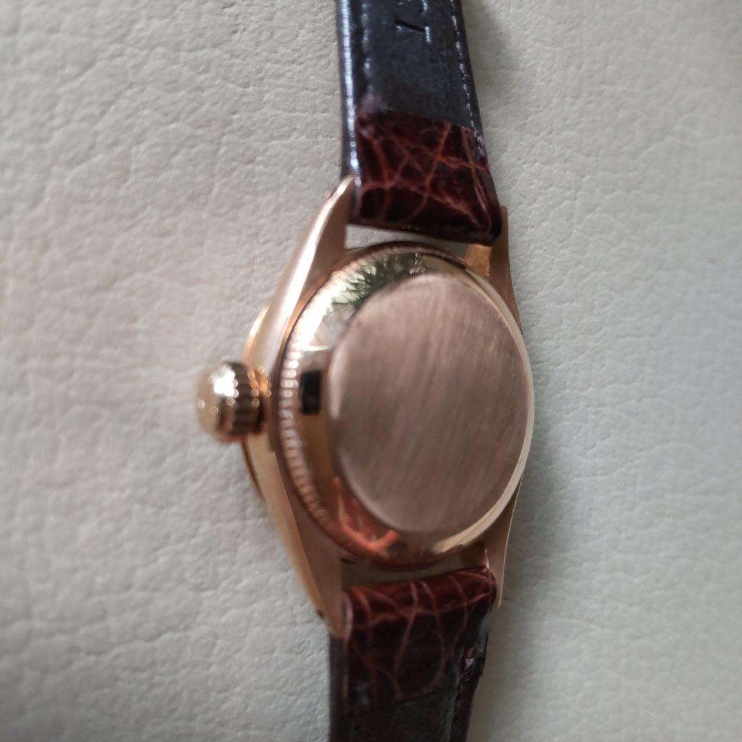 18K ロレックス アンティーク レディース腕時計