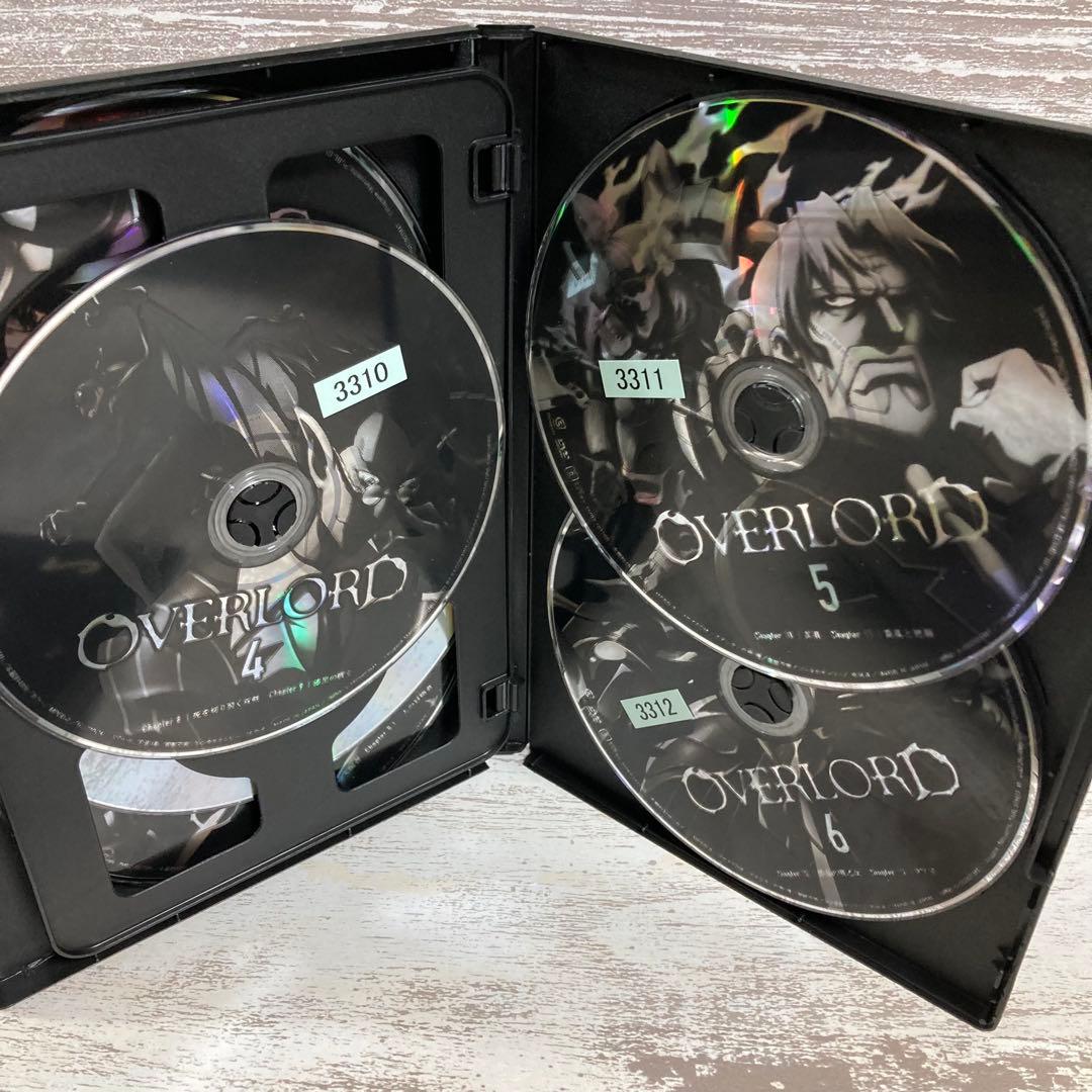 ♦︎新品ケース付き♦︎ オーバーロード 1期+2期+3期 レンタルDVD 全話完結