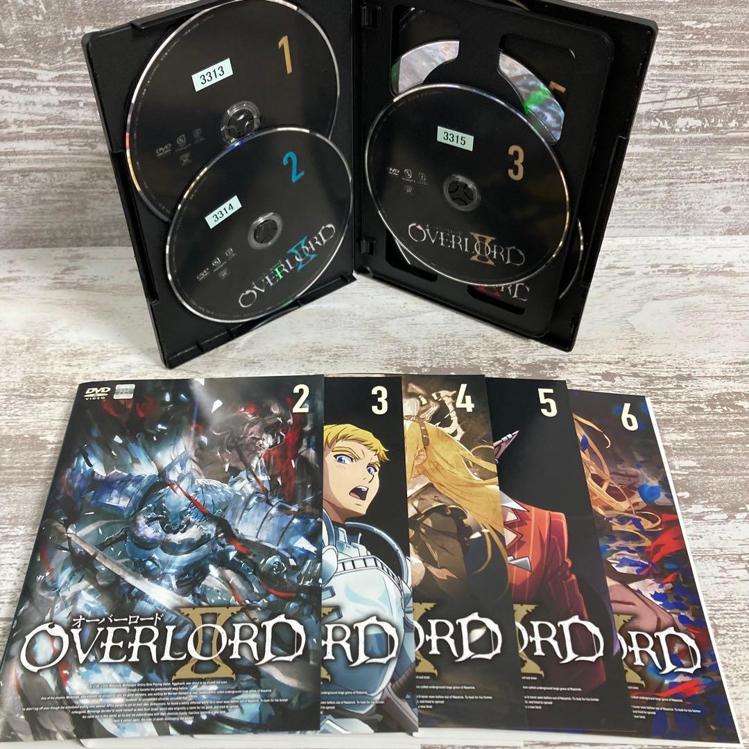 ♦︎新品ケース付き♦︎ オーバーロード 1期+2期+3期 レンタルDVD 全話完結