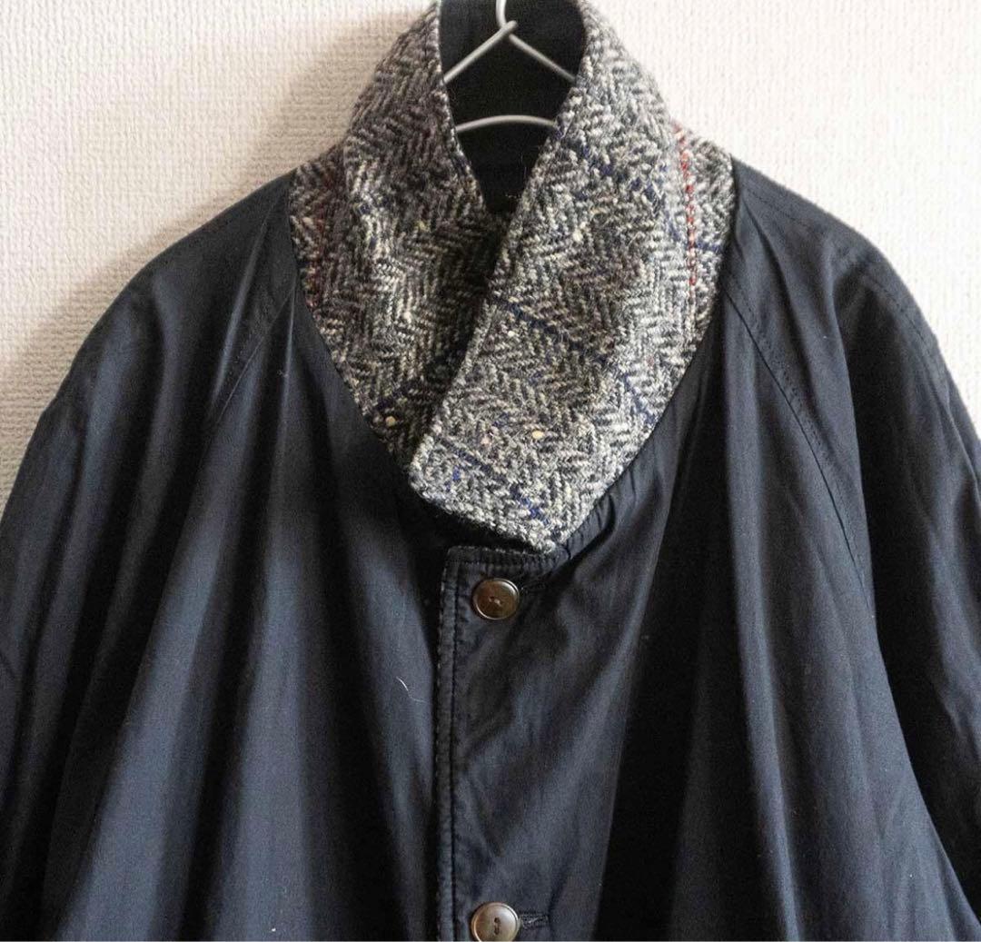 【80S/アーカイブ】Boneville【ツイードバルカラーコートリバーシブル