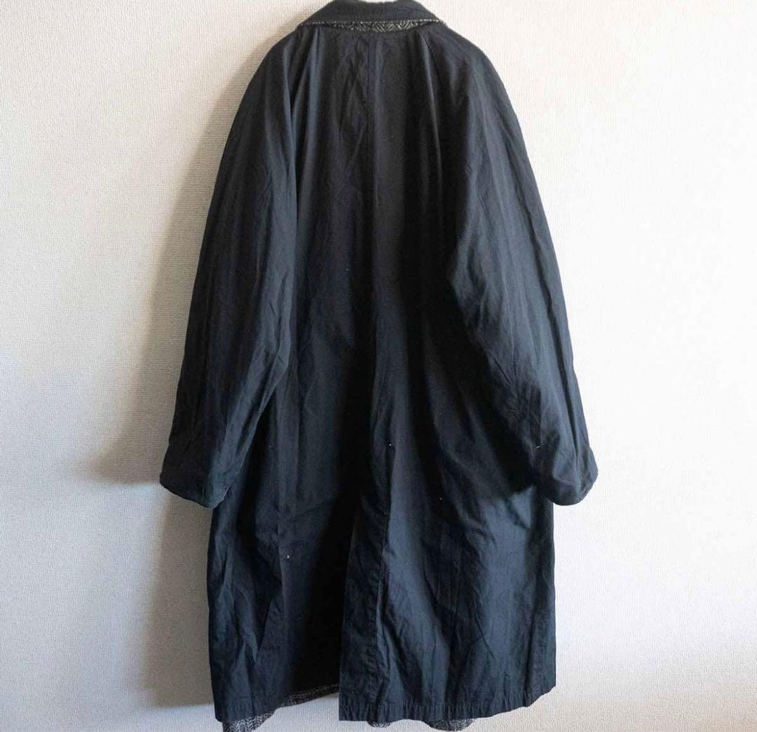 【80S/アーカイブ】Boneville【ツイードバルカラーコートリバーシブル