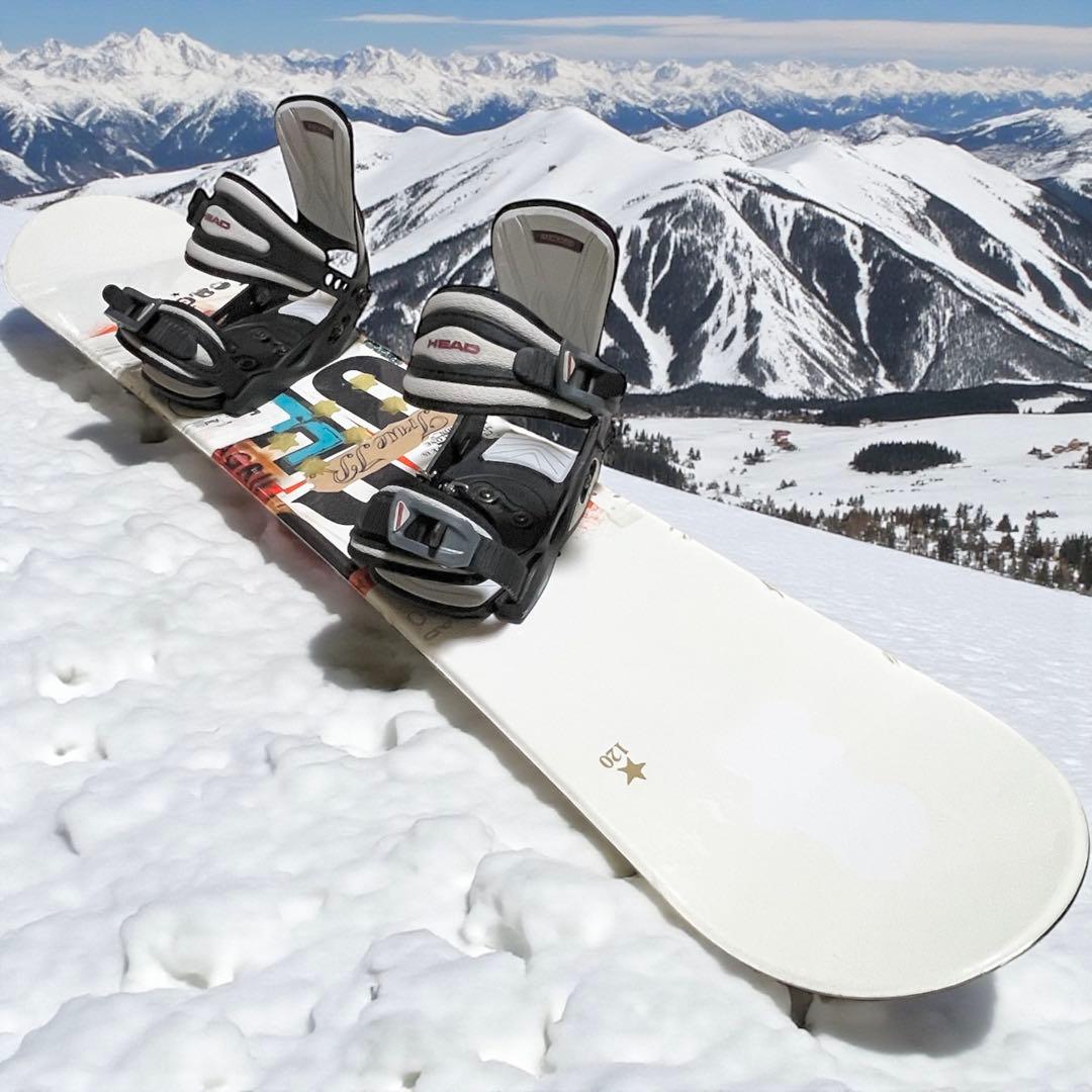 キッズ スノーボードセット　True JR. トゥルージュニア 120 HEAD