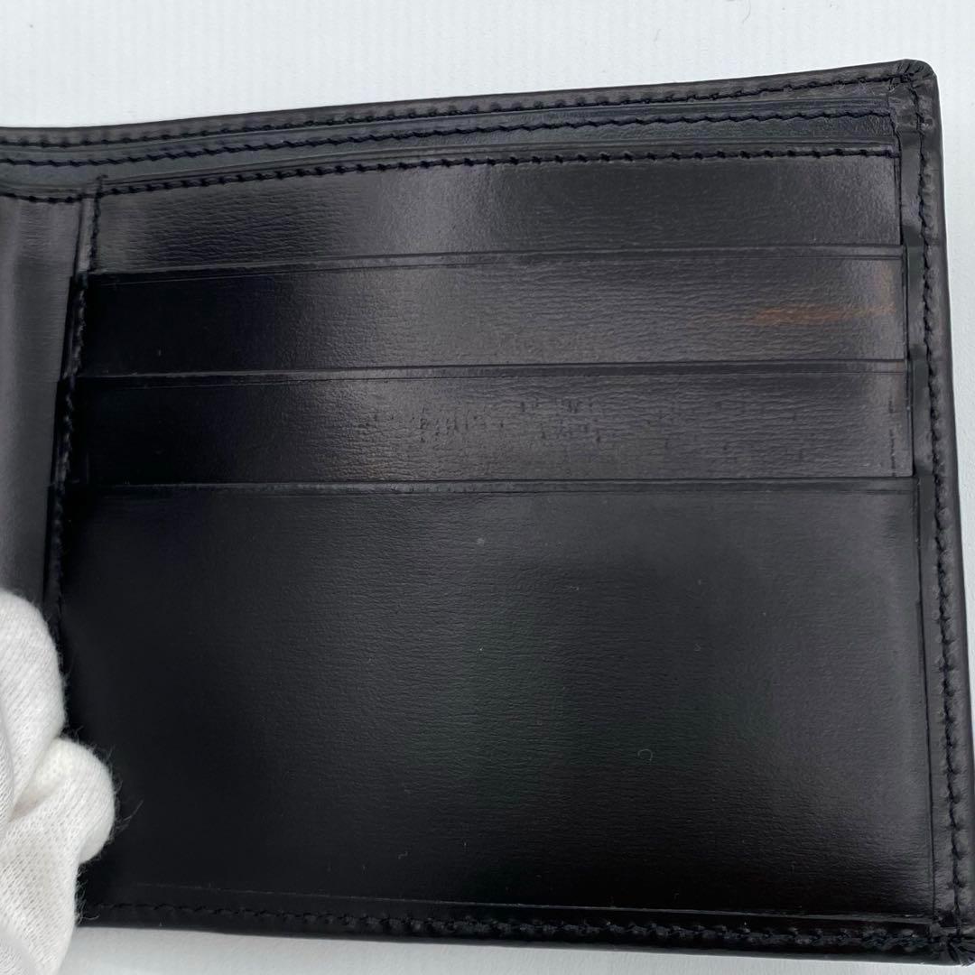 Cartier カルティエ パシャ レザー 二つ折り財布 札入れ ブラック