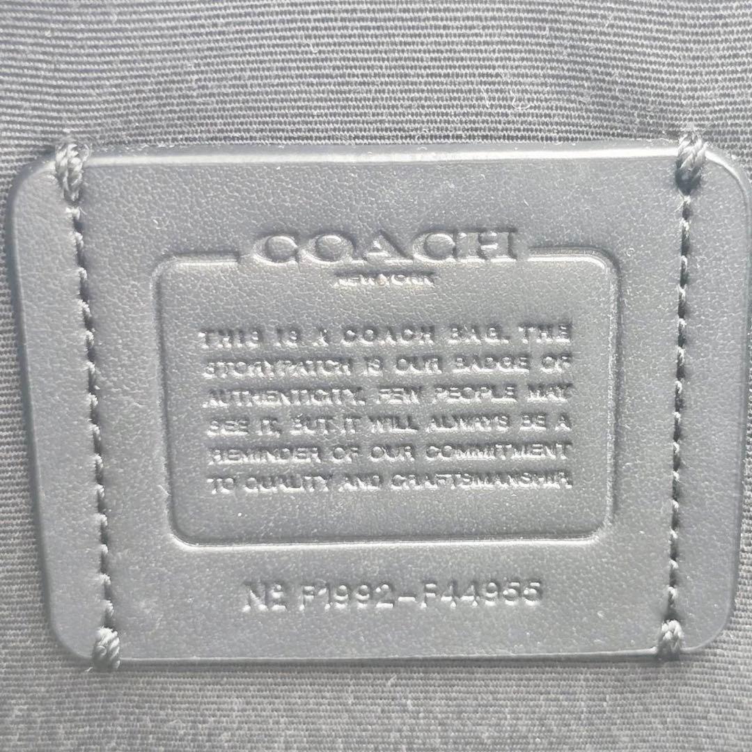 ★COACH★ コーチ 2wayトートバッグ ブラック F44955.