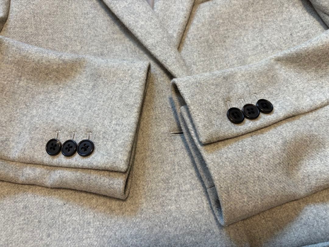 ユナイテッドアローズ グレー チェスターコート