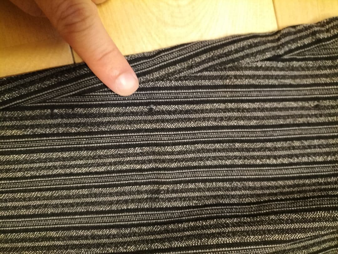 50s フレンチワークパンツ　ストライプ柄　W88cm