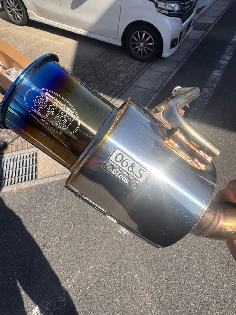 美品　ジムニー　JB64 柿本改マフラー　GTbox 06&S