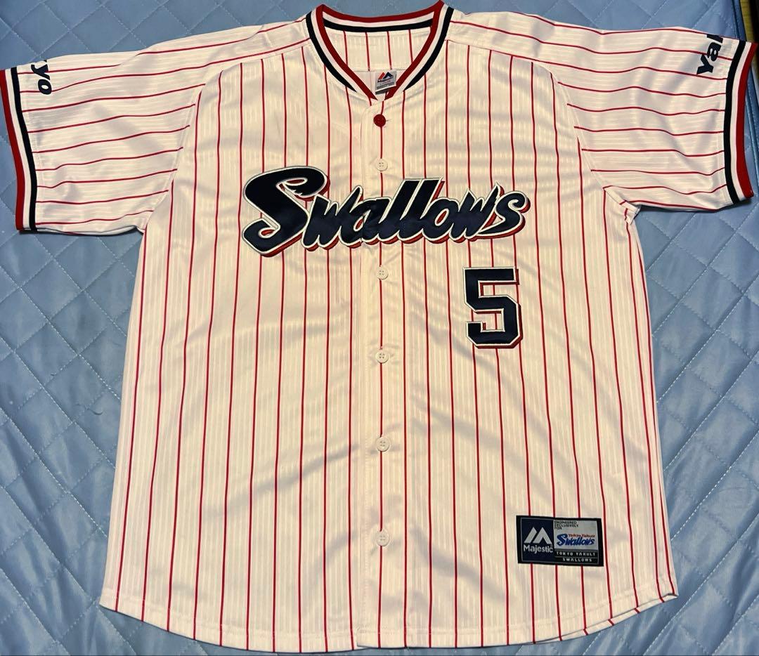 新品未使用品　東京ヤクルトスワローズ　川端慎吾 ユニフォーム 5 Lサイズ