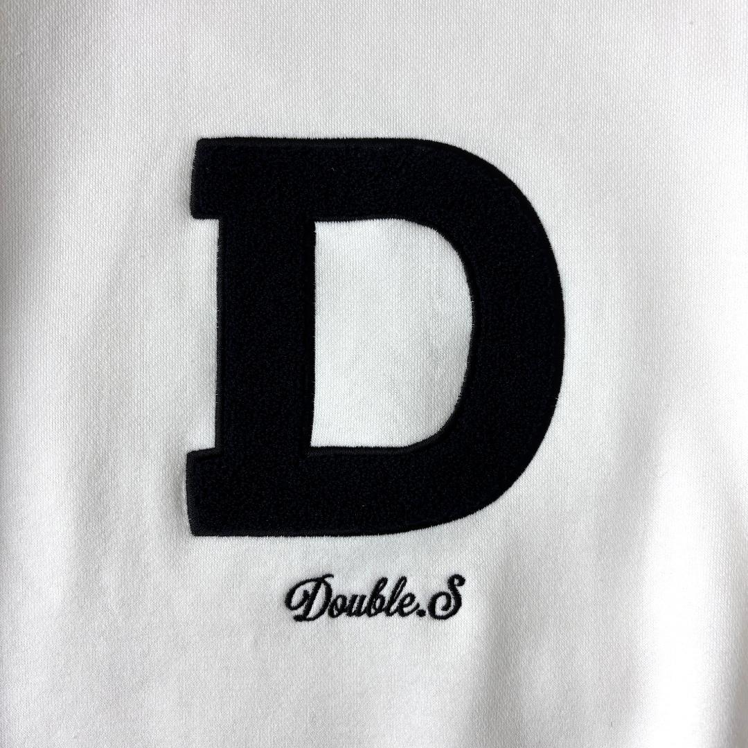ダブルスタンダードクロージング F Dロゴ裏起毛プルオーバー 白 WEB限定