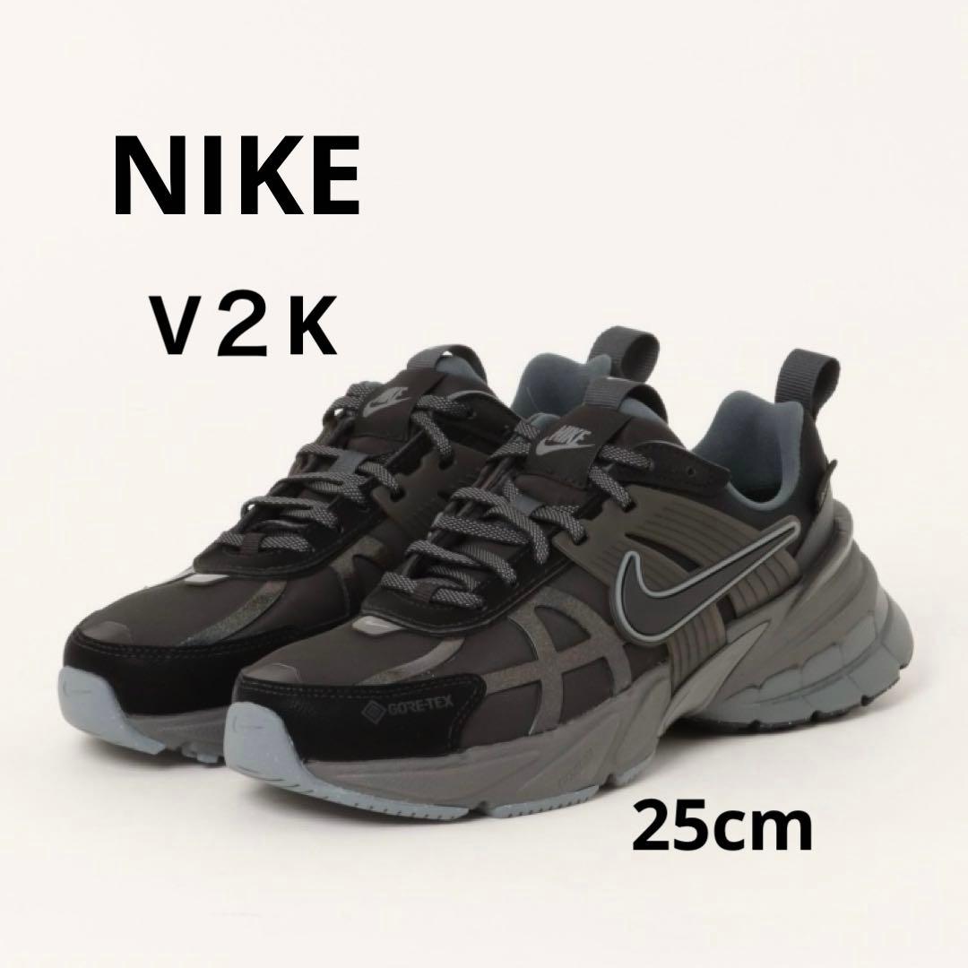 NIKE ナイキWomen's V2K Run GORE-TEX 黒 25cm