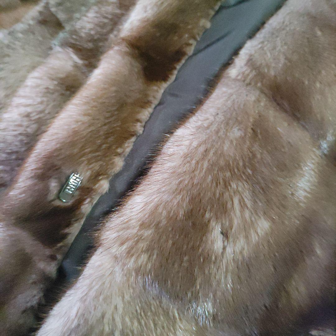 ミューズ 美しいダイドミンク ブラウン 染めブルーアイリス系 カフェオレ