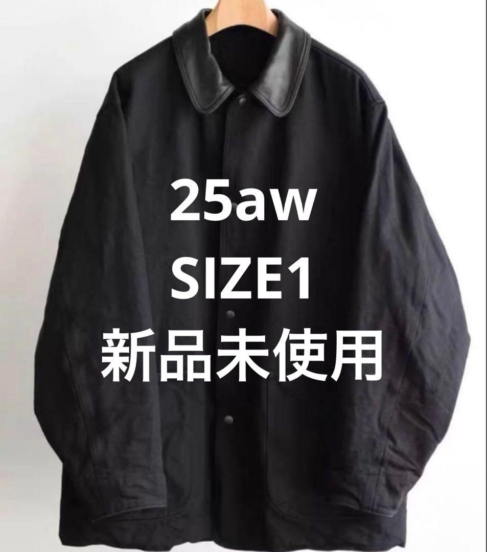 comoli デニムレザーワークジャケット