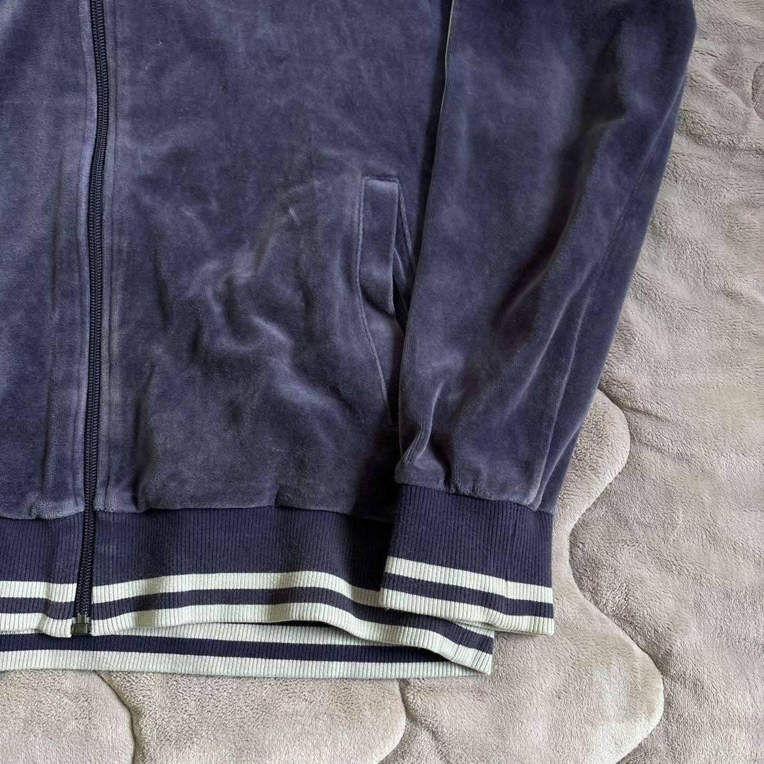 90s 古着　プーマ　PUMA トラックジャケット　ベロア　サイズO