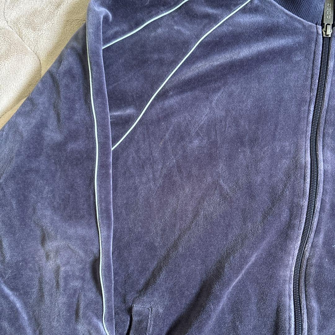 90s 古着　プーマ　PUMA トラックジャケット　ベロア　サイズO