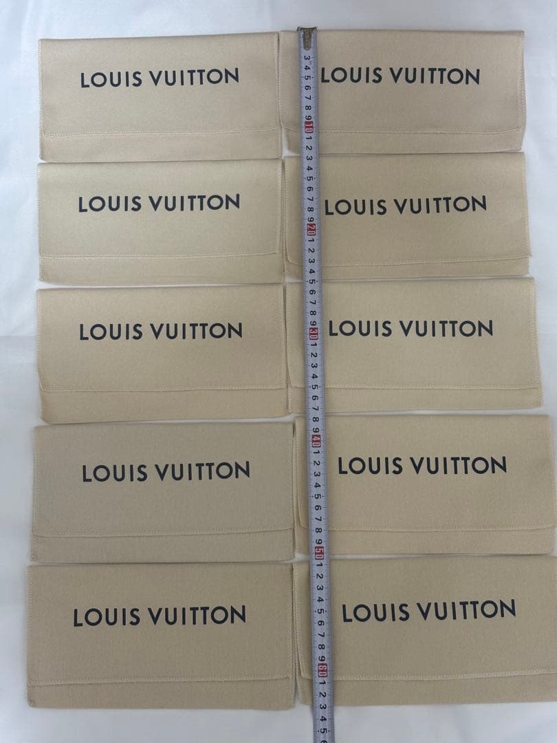 ルイヴィトン　長財布用　現行保存袋１０枚　正規品中古
