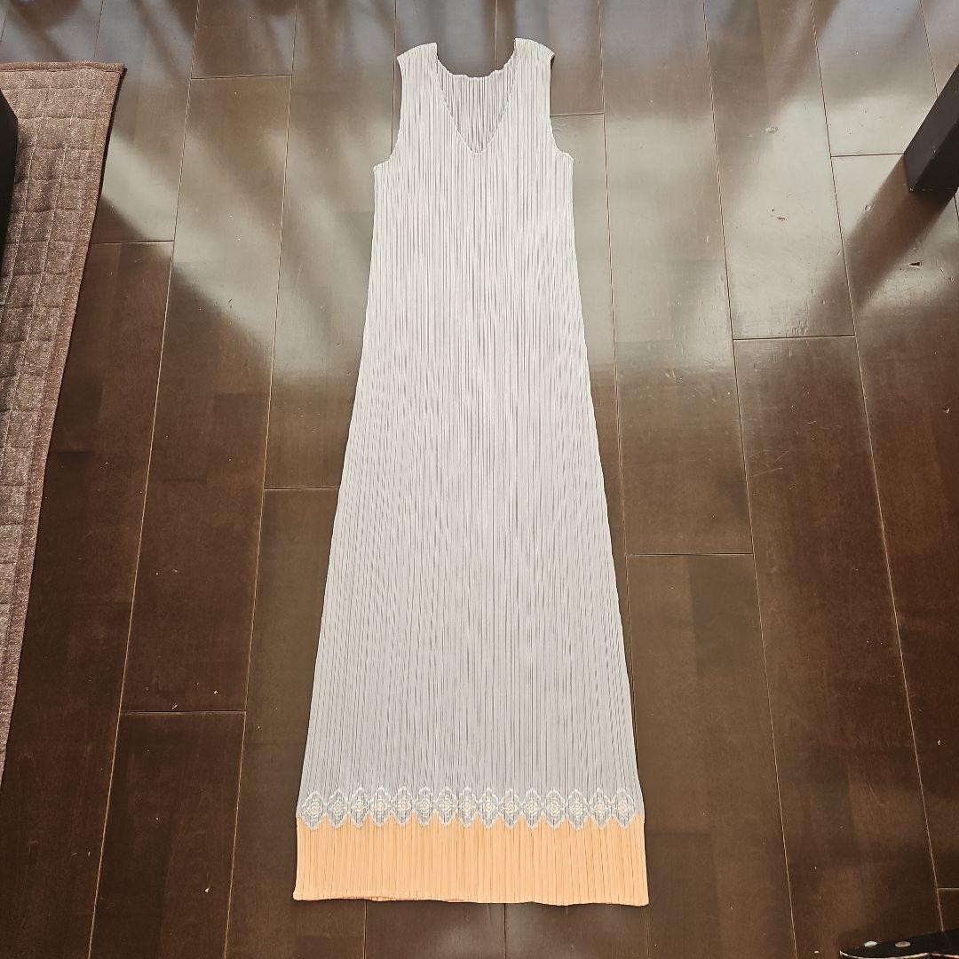 PLEATS PLEASE ロングワンピース サイズ3　訳あり