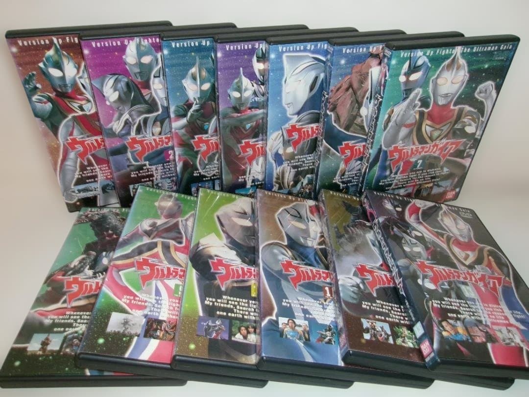 2512-1220 DVD ウルトラマンガイア 全13巻