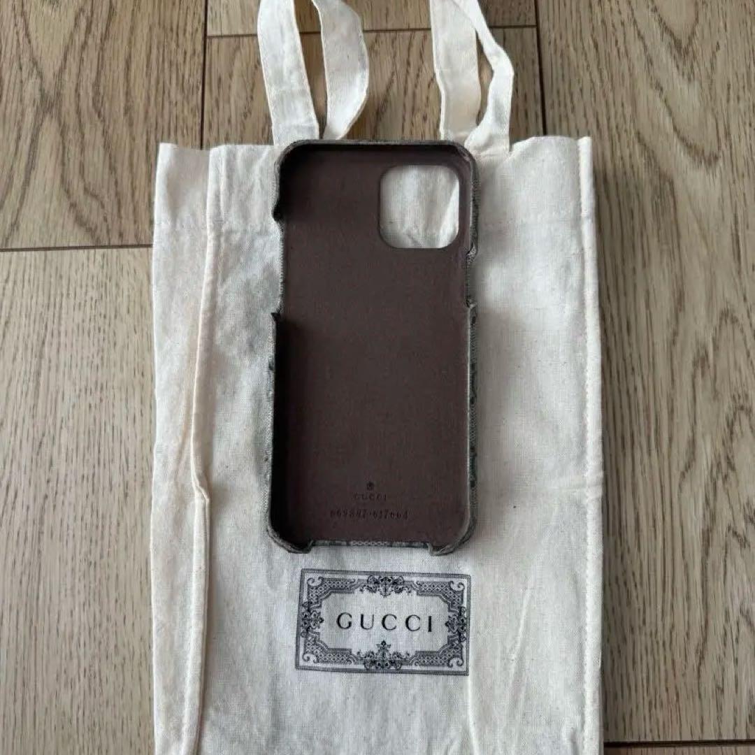 【GUCCI】iPhoneケース カードポケット付き