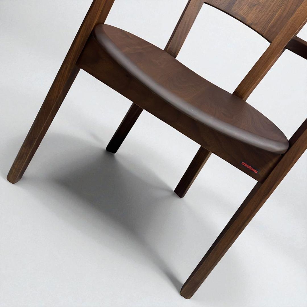 【未使用品】シラカワ製 アームチェア レヴィ S-BW135 曲木