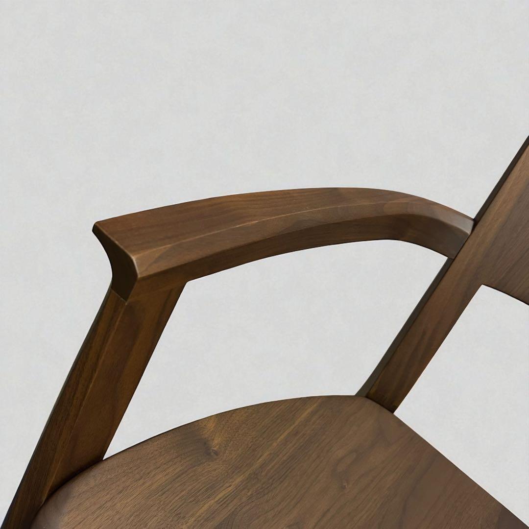 【未使用品】シラカワ製 アームチェア レヴィ S-BW135 曲木