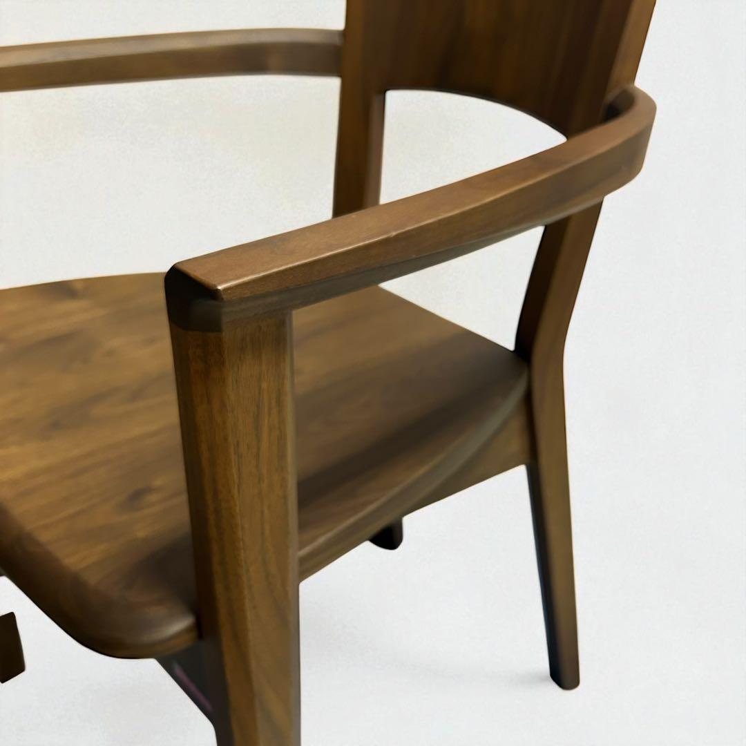 【未使用品】シラカワ製 アームチェア レヴィ S-BW135 曲木