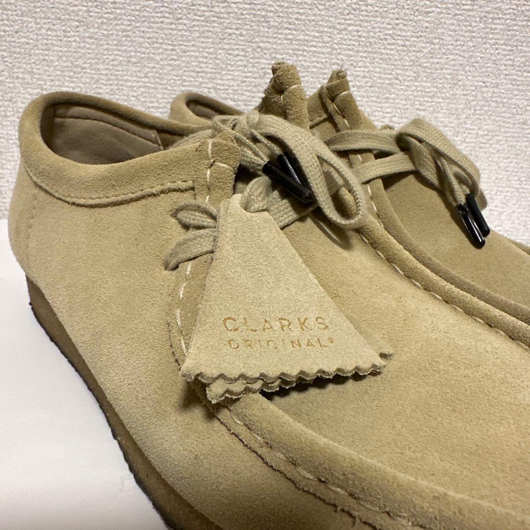 CLARKS ORIGINAL モカシン ベージュ スエード