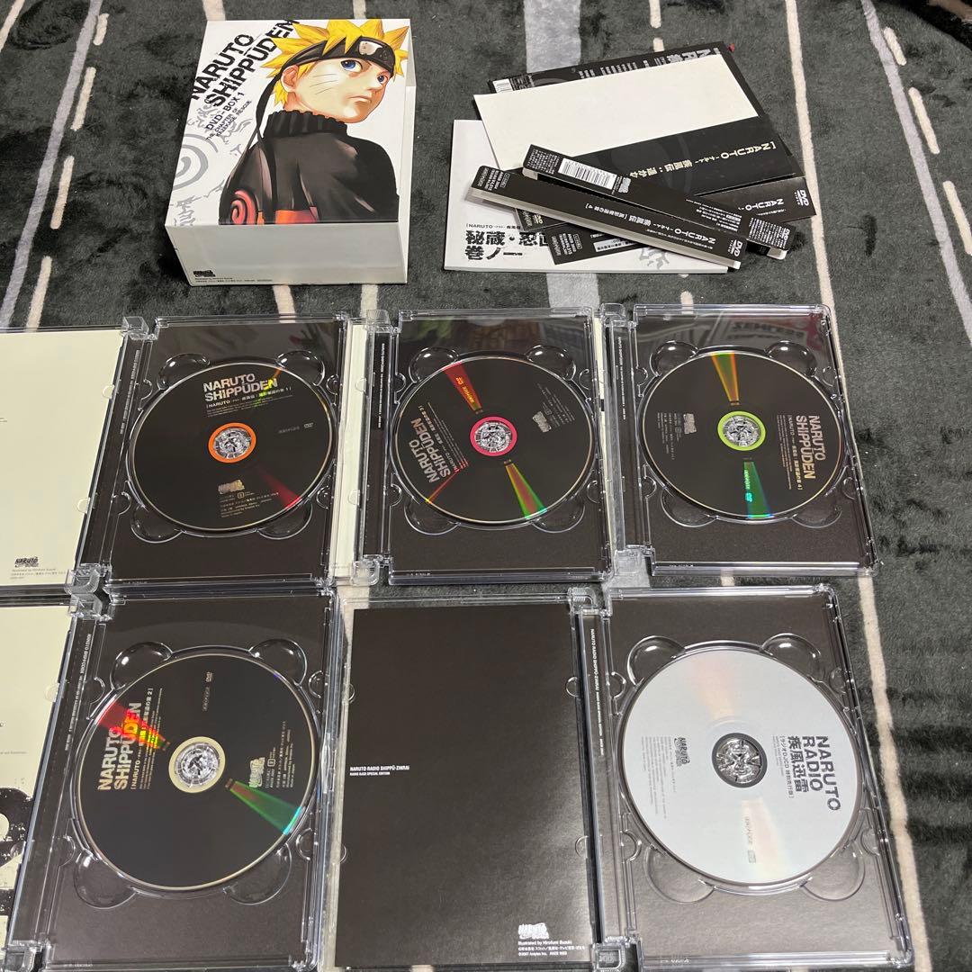 【忍画集完備】NARUTO疾風伝 DVD-BOX 5章セット 一部未開封 初回版