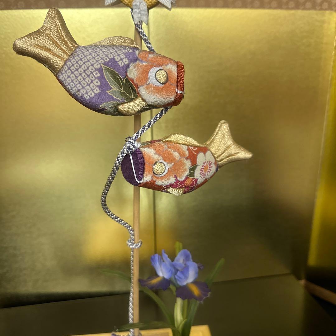 鯉のぼり、木目込み人形、手作り、5月人形