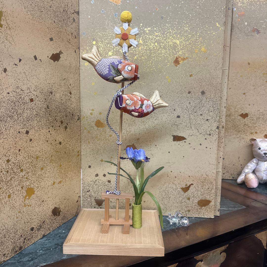 鯉のぼり、木目込み人形、手作り、5月人形